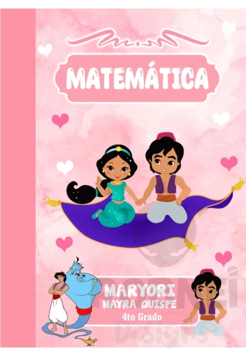 Aladdin y Jasmine 03 Portada